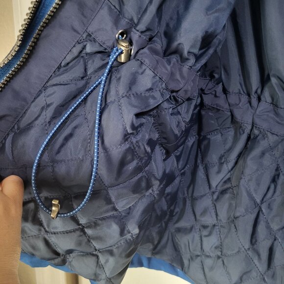 Lands' End Boys Squall Jacket  Size Medium 10-12 Blue *NO LINER - Picture 12 of 16